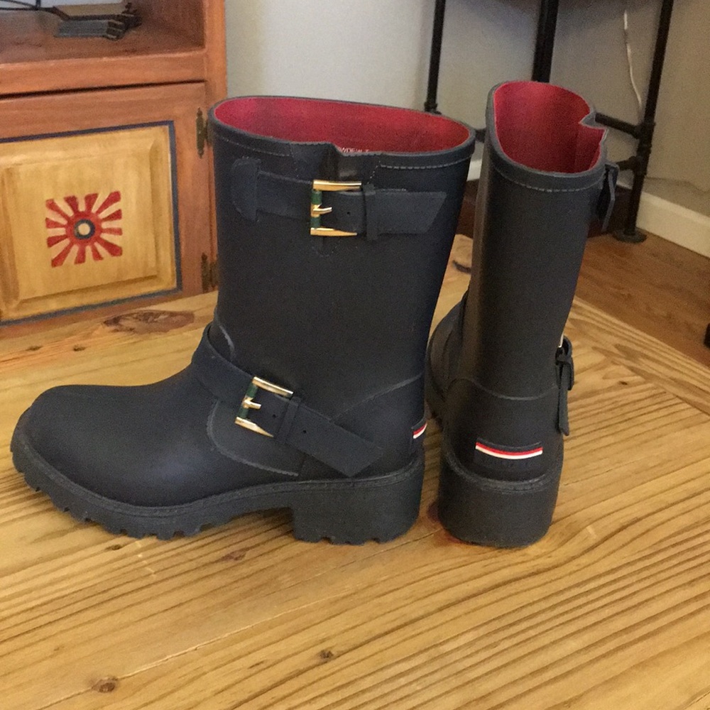 Tommy Hilfiger rain boots